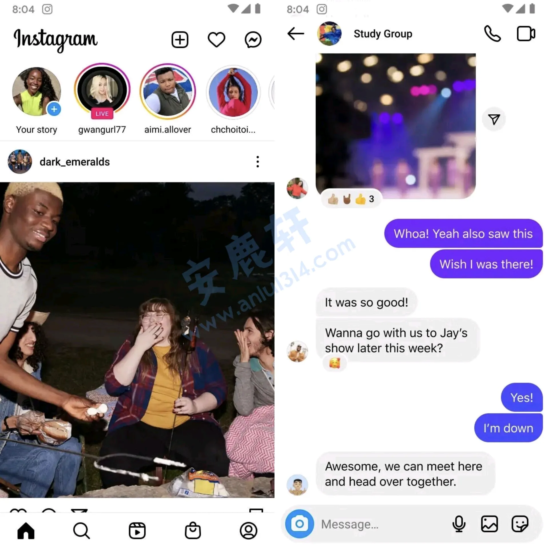 安卓｜Ins最新官方正版下载 Instagram 398.0.0.0.61通用兼容版 安卓16可用-安鹿轩